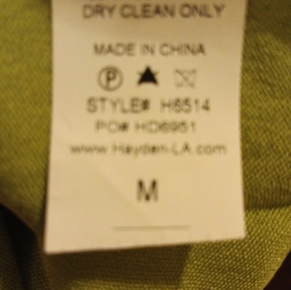 Hayden Los Angeles NWT Woman's Backless Spaghetti Strap Sundress Medium - Picture 4 of 4